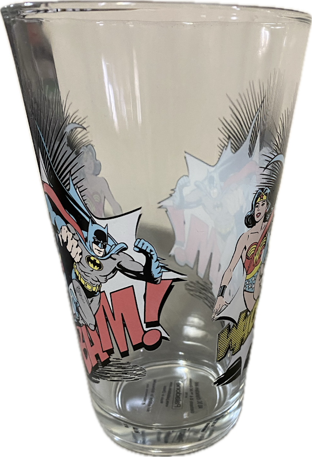 Glass DC Comics Color Change From Paladone