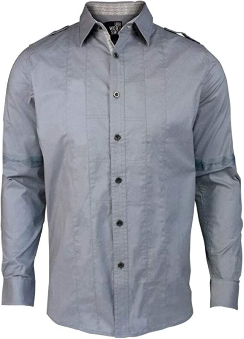 Connor Dress Shirt - Assassin s Creed Legacy Edition Light Blue Official Ubisoft