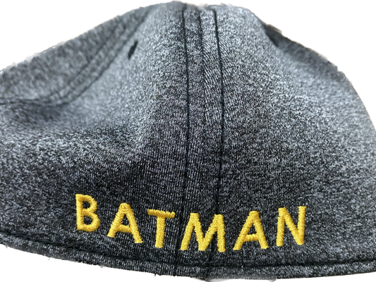 HAT CAP BATMAN RUBBER WELD CATIONIC BALLCAP (BCBX67ZZBTM)