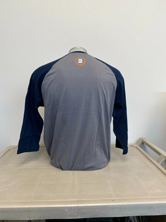 Shirt Baseball Tee Tom Clancy Division Washington DC Grey/Blue Official Ubisoft