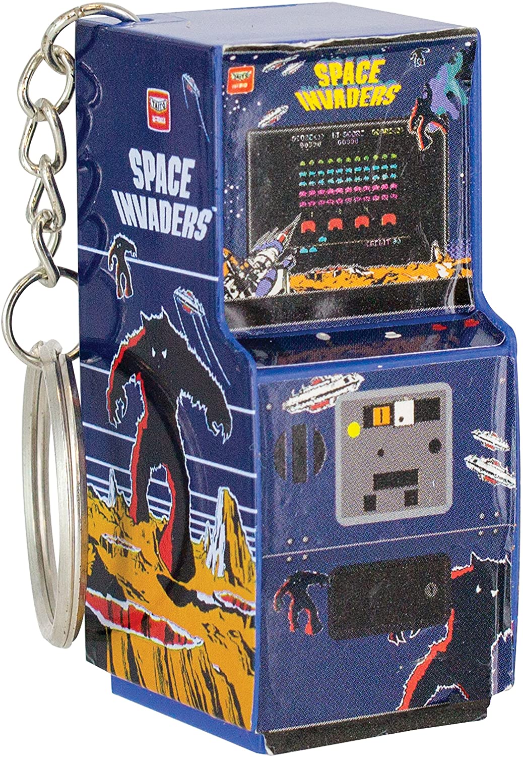 KEYCHAIN SPACE INVADERS ARCADE MACHINE
