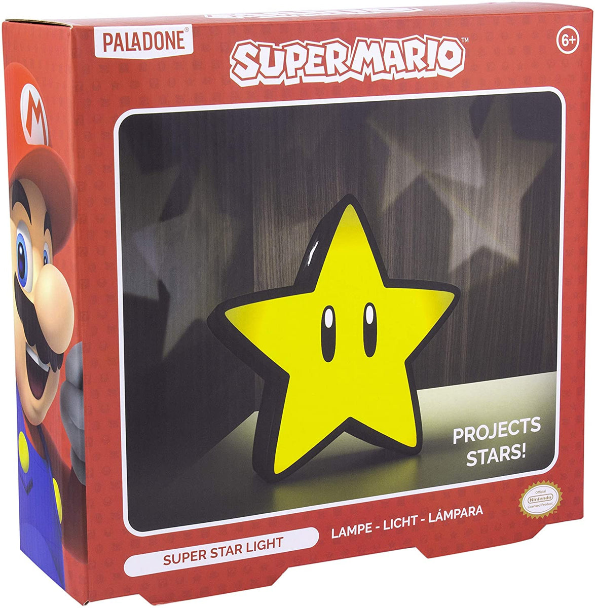 Paladone Mario Super Star 3D Icon - Licence offi…