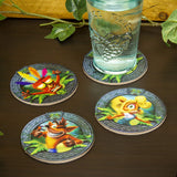 COASTERS CRASH BANDICOOT 3D COASTERS