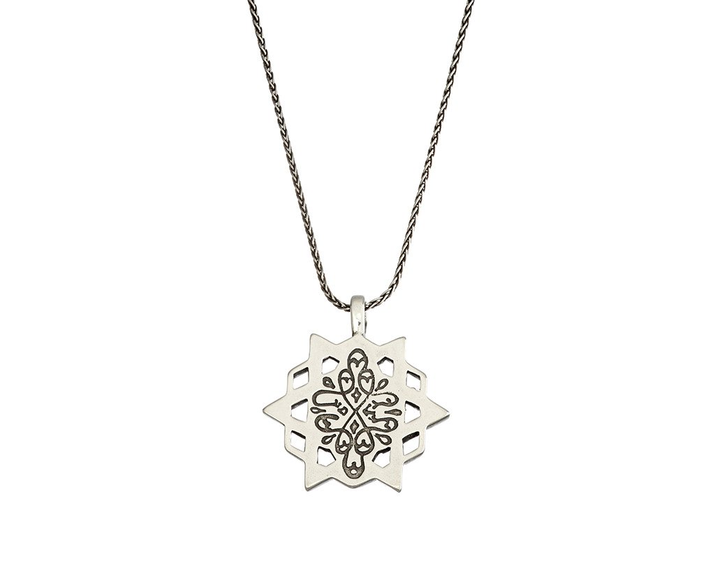 Assassin s Creed Star Amulet Silver Necklace Movie Just4Games