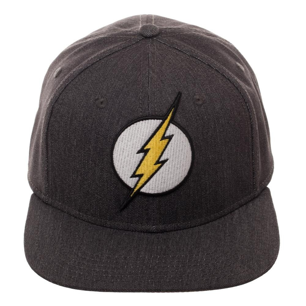 DC COMICS THE FLASH LOGO GRAY FLEX CAP HAT – Just4Games