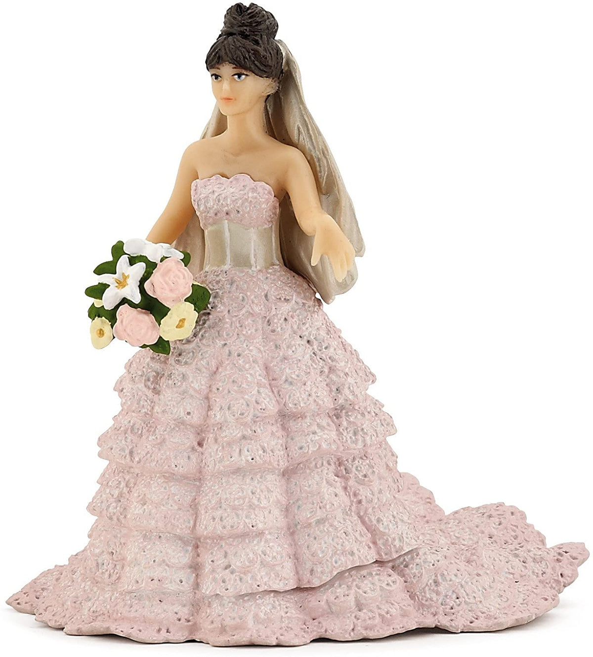 Papo Pink Lace Bride Figurine