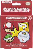 COASTERS SUPER MARIO FACTOID COASTERS (PACK 20)