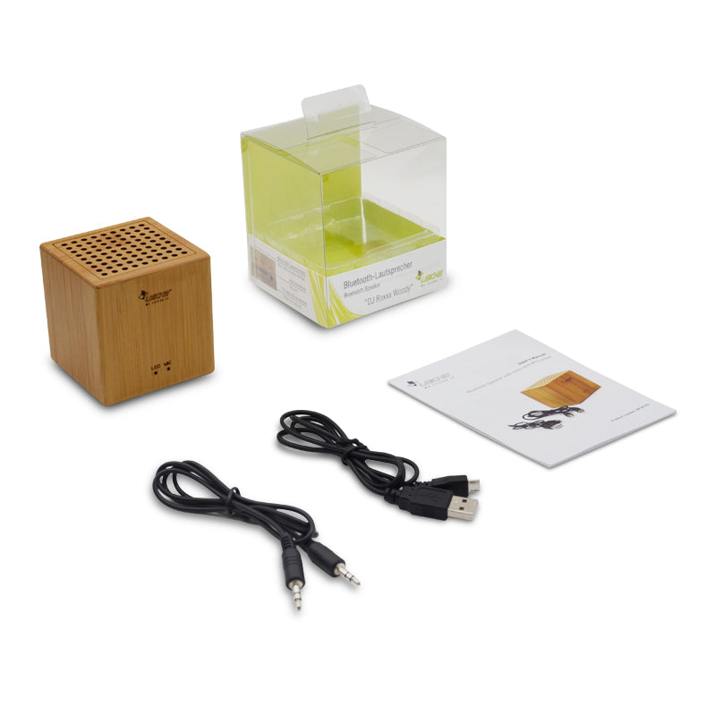 SPEAKER BLUETOOTH ELEGANT BAMBOO W/NFC (LEICKE)