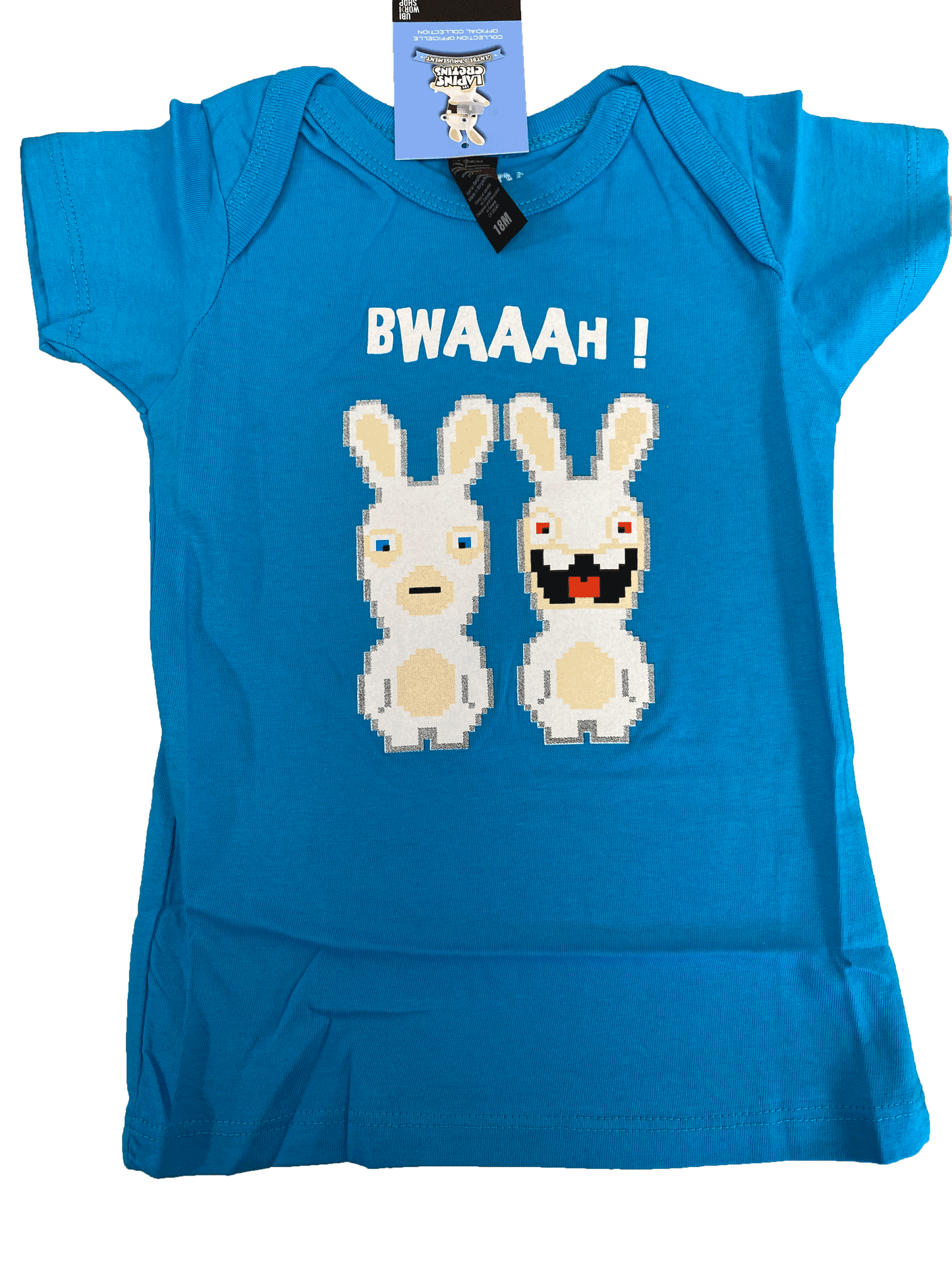 Baby T-Shirt Rabbids Pixel BWAAAH! Official Ubisoft
