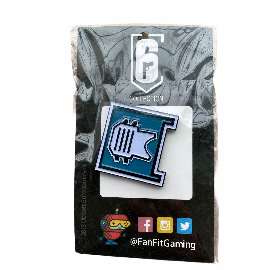 Rainbow Six Seige Rook Operator Collector Pin Official Ubisoft