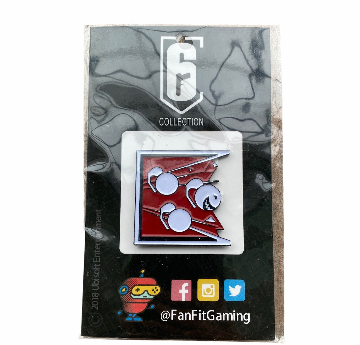 Rainbow Six Fuse Operator Collector Pin