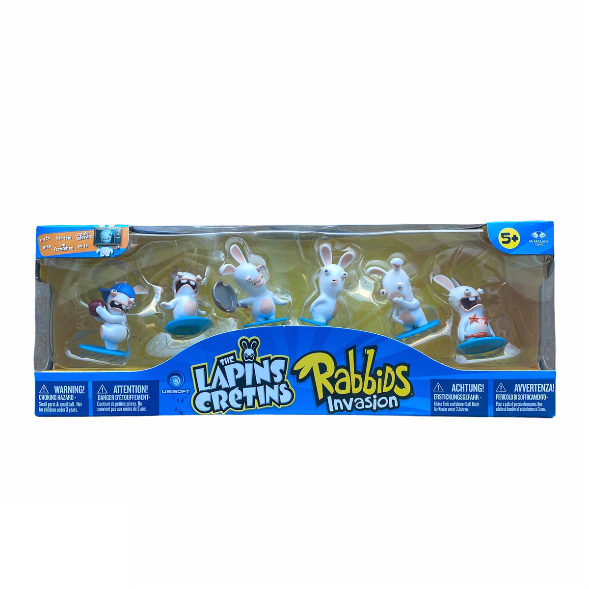 Lapins Crétins Retour vers le Passé 2 - Pack de 3 figurines - Figurine Lapins Crétins Retour vers le Passé 2 - Pack de 3 figurines - Figurine