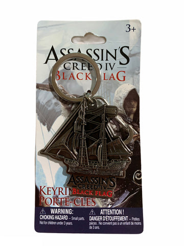 Assassin's Creed IV Black Flag Ship Metal Keyring/keychain
