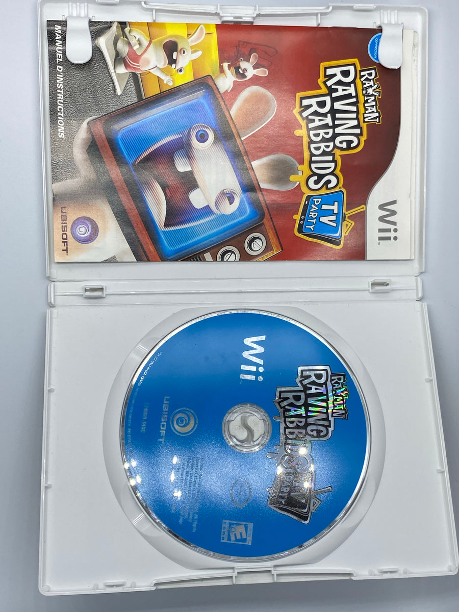 Used Rayman Raving Rabbids TV Party - Nintendo Wii (Used