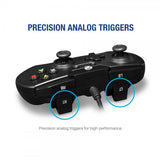 CONTROLLER XBOX ONE/WINDOWS 10 WIRED RETRO BLACK (HYPERKIN)