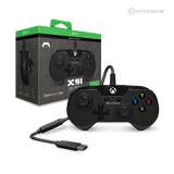 CONTROLLER XBOX ONE/WINDOWS 10 WIRED RETRO BLACK (HYPERKIN)