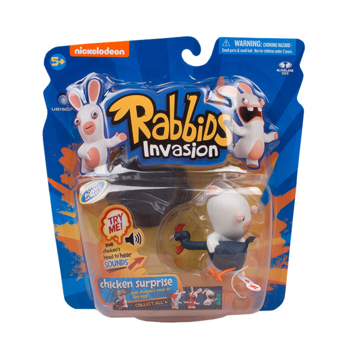 Figurine Rabbids Sound and Action Chicken Surprise Figure