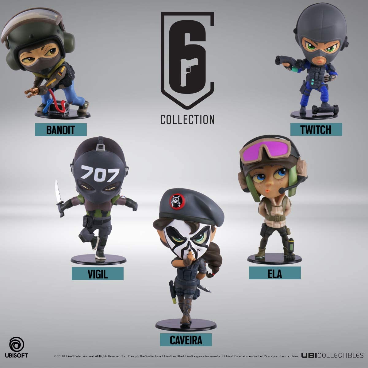 Rainbow Six Siege Collection Figurine Series 3 Ela Chibi Figurine