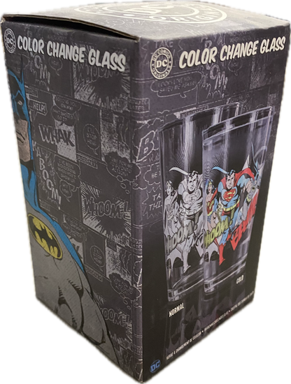 Glass DC Comics Color Change From Paladone