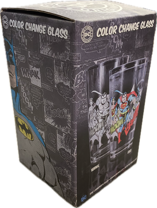 Glass DC Comics Color Change From Paladone