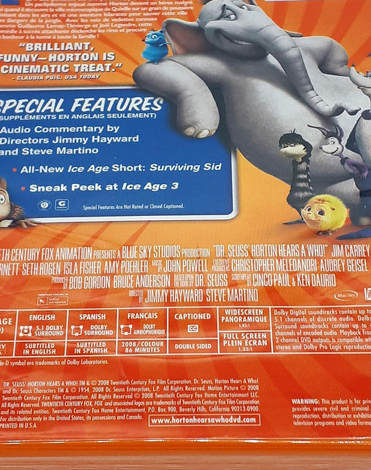Horton Hears A Who [DVD]