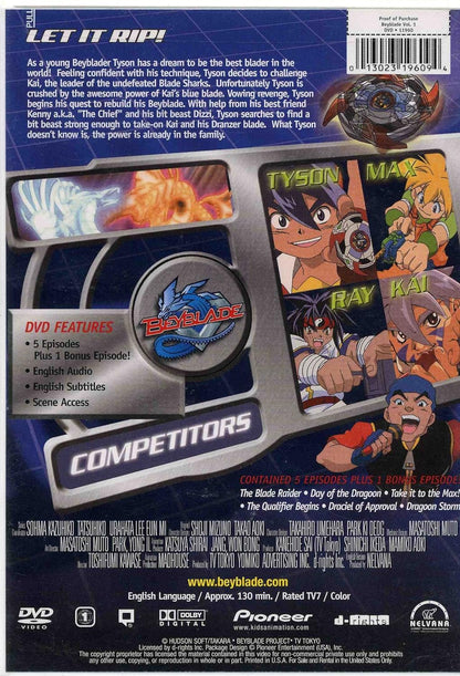 Beyblade, Vol. 1: Let It Rip! [DVD]