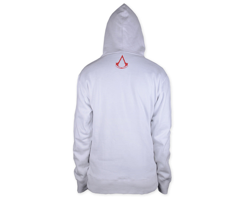 Assassin's Creed Beaked Hoodie White Official Ubisoft