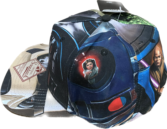 HAT CAP STAR WARS EPISODE 4 A/O SUBLIM. S/B (MULT/BLACK)(BCSB2QMISTW)