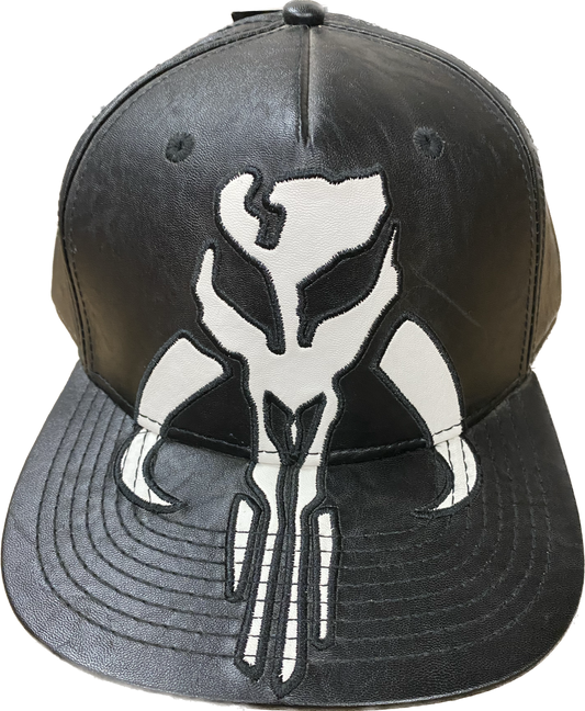 HAT CAP STAR WARS MANDALORIAN PU EMBR. S/B CAP BLACK