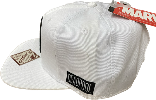 HAT CAP MARVEL DEADPOOL WHITE (BCSB3W81MVU)