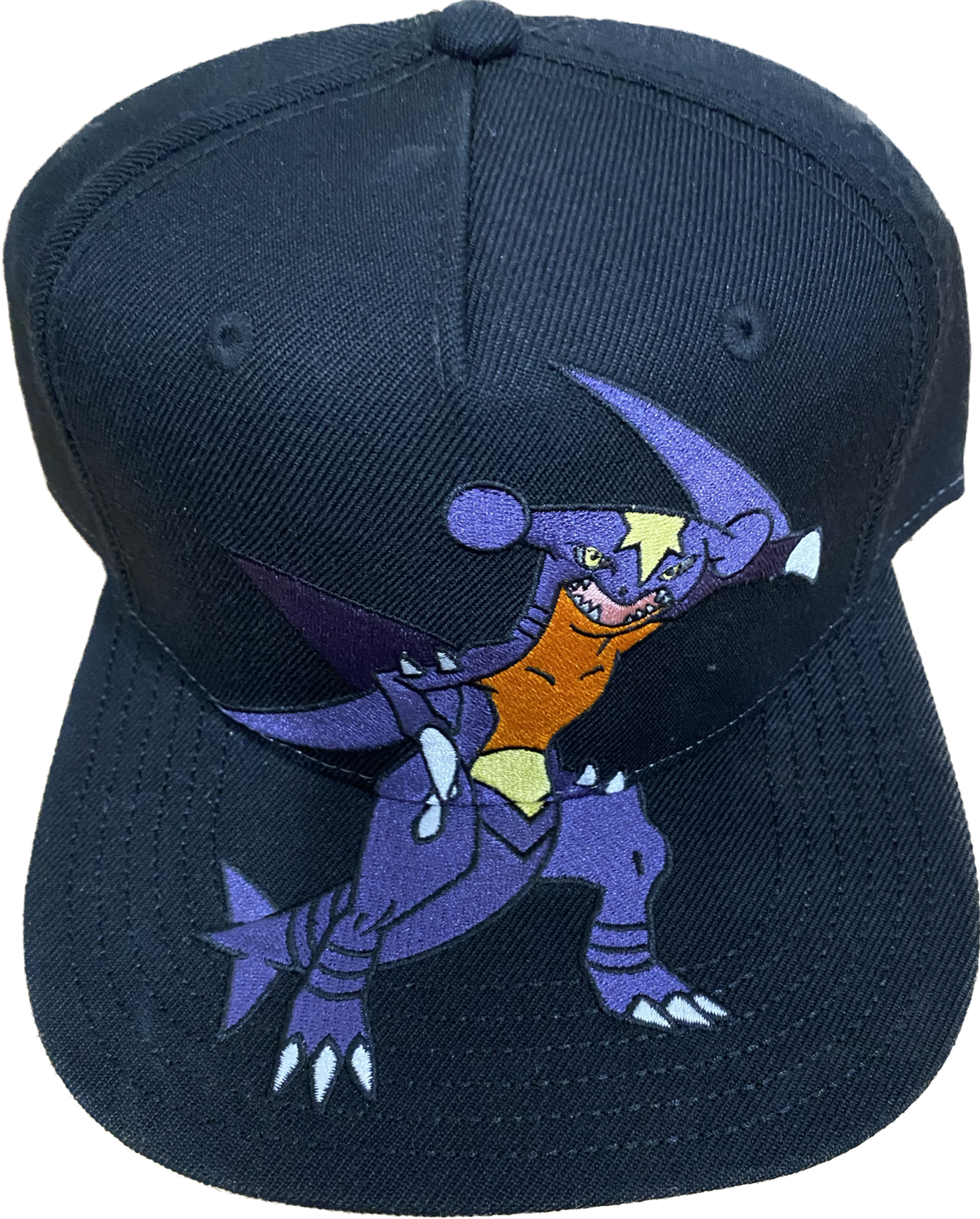 HAT CAP POKEMON GARCHOMP FLAT EMBROIDERY SNAPBACK