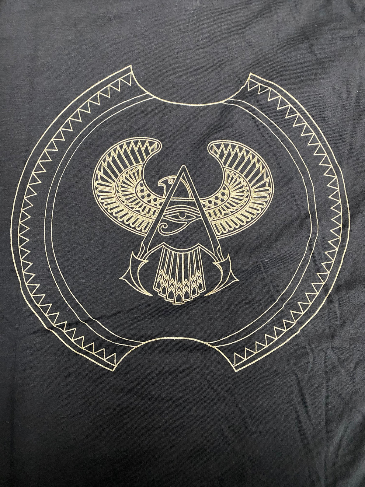 T-Shirt Assassin's Creed Origins Bayeks Shield Black Official Ubisoft
