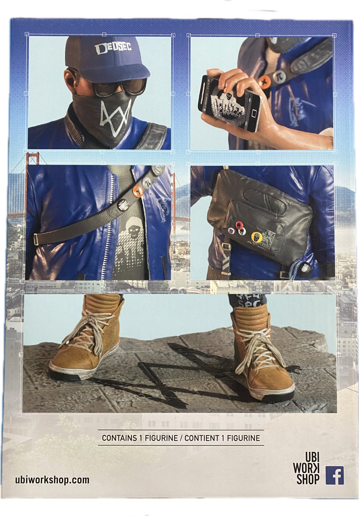 Marcus Figurine 24CM - Watch_Dogs 2 UBISOFT
