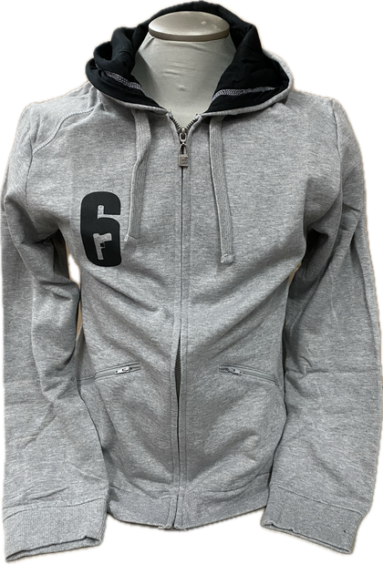 Hoodie Rainbow Six Grey Printed Sledge logo in back Official Ubisoft