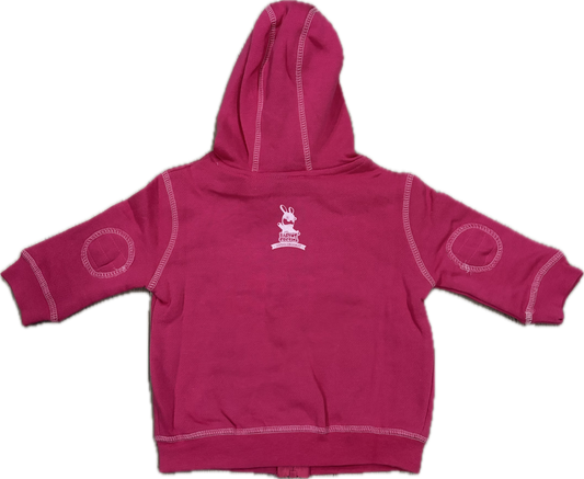 Rabbids Penguin Baby Hoodie Pink Official Ubisoft