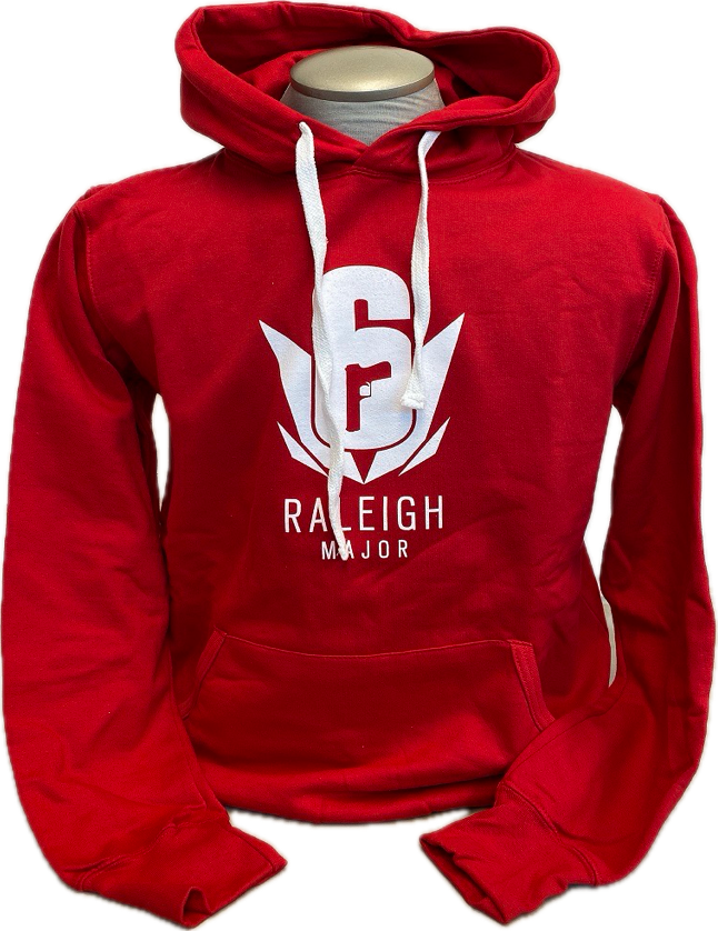 Hoodie Rainbow Six Raleigh Major 2019 Red Official Ubisoft