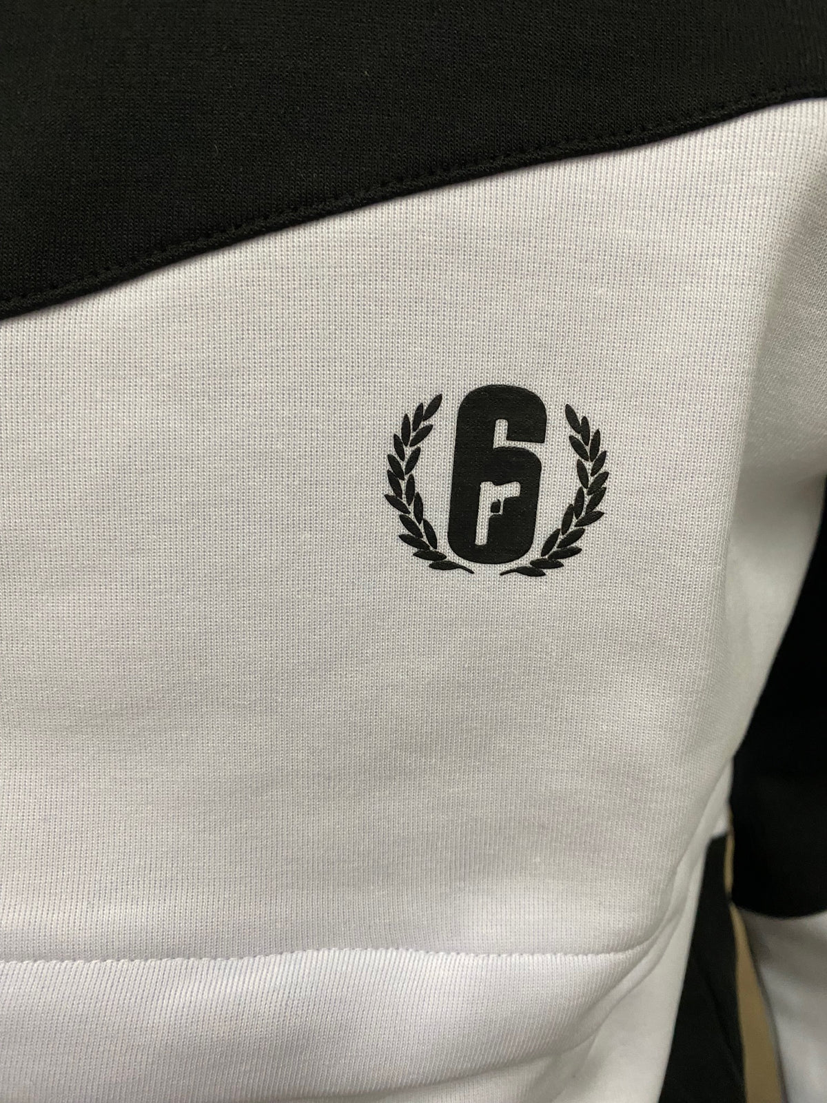 Hoodie Rainbow Six - eSport Black & White Official Ubisoft