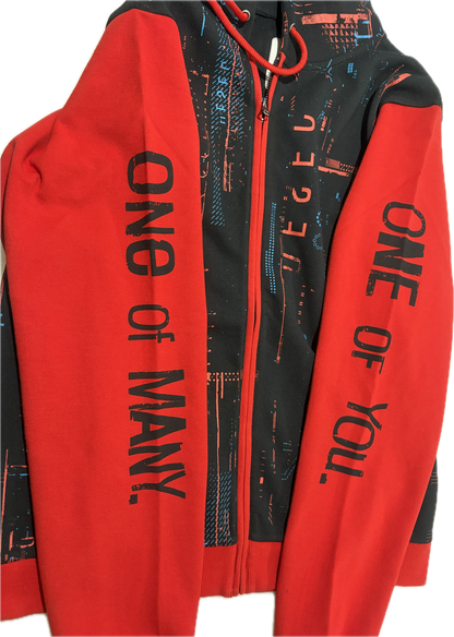 Hoodie Watch Dogs 3 Crypto Black/Red Official Ubisoft Collection
