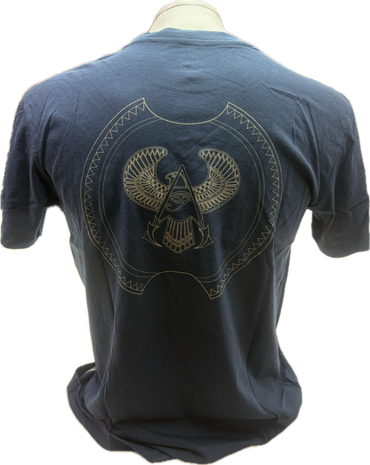 T-Shirt Assassin's Creed Origins Bayeks Shield Navy Official Ubisoft
