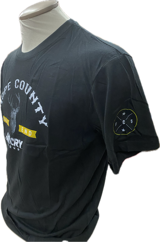Far Cry 5 Hope County Fall's End T-Shirt Black Official Ubisoft