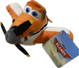 Plush Disney Planes Dusty Toss Toss 'Em Vehicle 8''