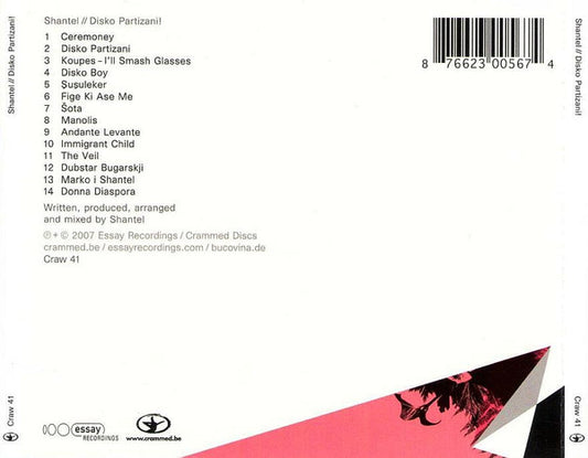 Disko Partizani [Audio CD] Shantel