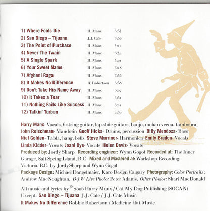Mantras for Madmen [Audio CD] Harry Manx