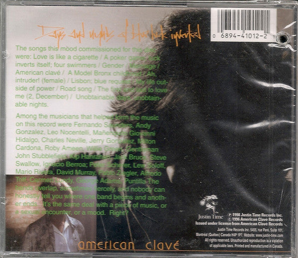 Days & Nights of Blue Luck Inverted [Audio CD] Hanrahan, Kip