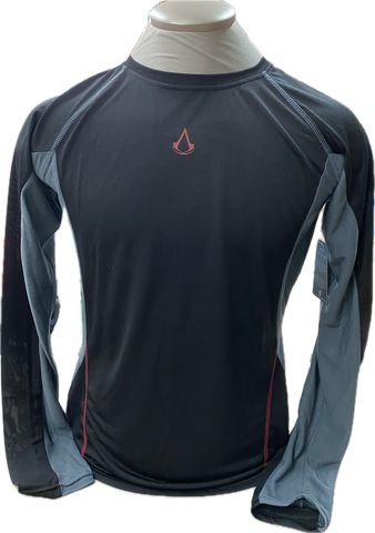 Assassins Creed Kinetic Men Long Sleeve athletic Perfomance Official Ubisoft