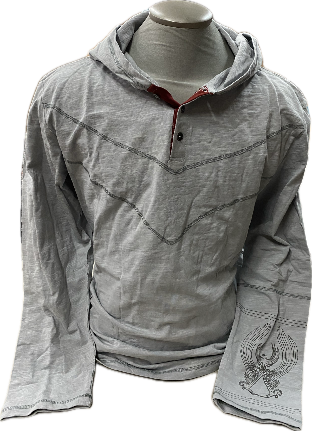 Assassin's Creed Legacy Ezio Long Sleeve Tee Grey