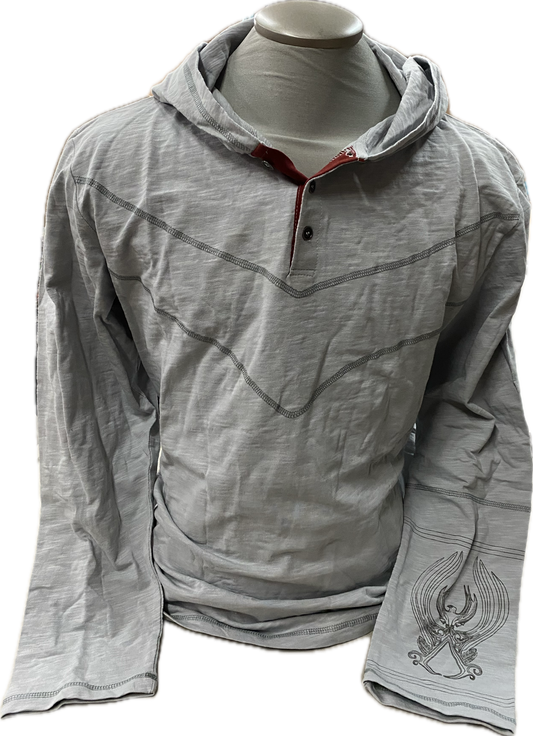 Assassin's Creed Legacy Ezio Long Sleeve Tee Grey