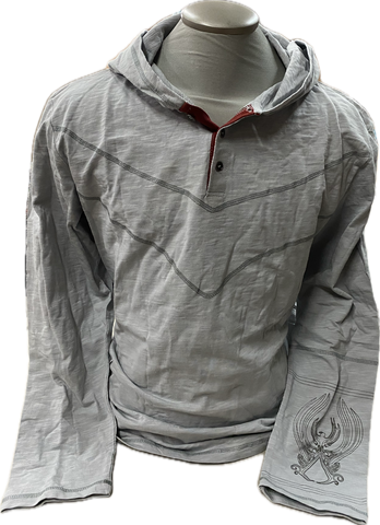 Assassin's Creed Legacy Ezio Long Sleeve Tee Grey