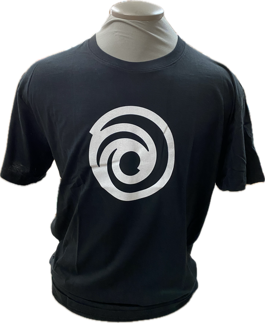 T-Shirt Ubisoft Swirl Black Official Ubisoft