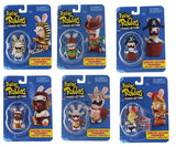 Bundle of 6 Figurine Raving Rabbids "Travel in Time" Collectible Ubisoft